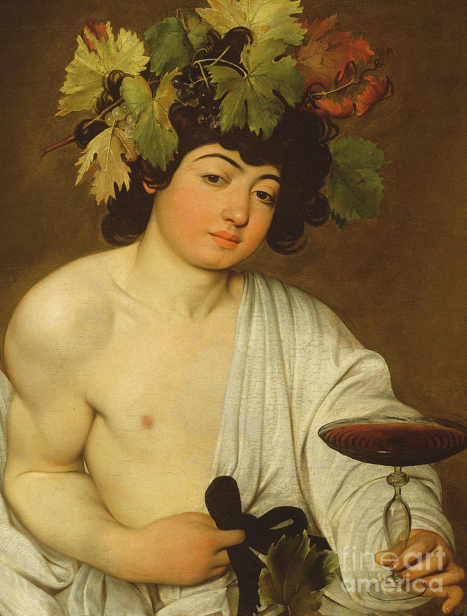 The Young Bacchus Painting by Caravaggio