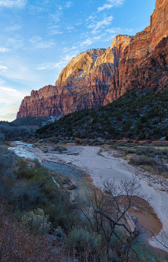 The Zion Valley Photograph by Jonathan Nguyen