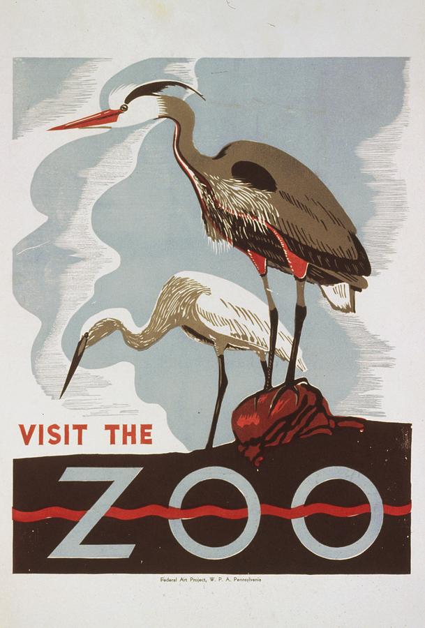 The Zoo Digital Art by David Lane