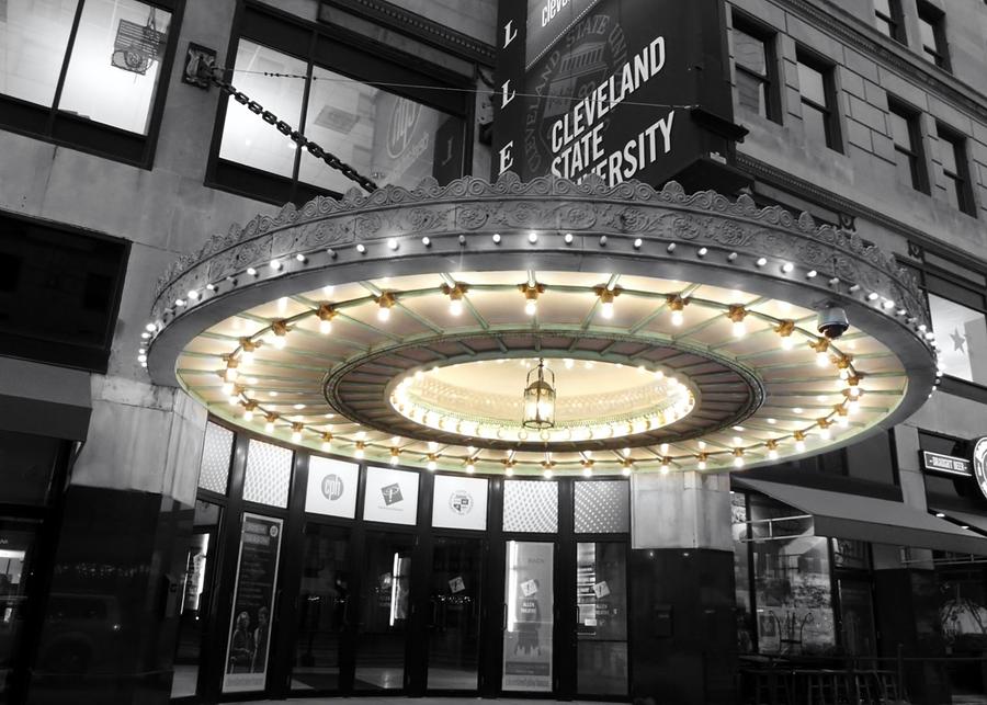 Theater Lights Photograph by Wendy Gertz