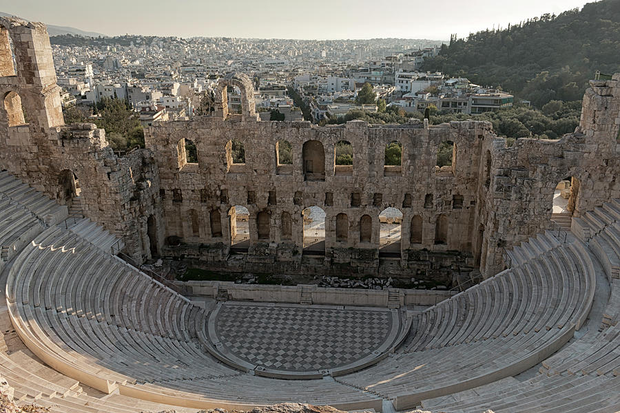 Theater of Herodes Atticus Photograph by Travis Rogers