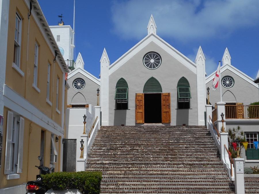 Their Majesties Chapel St. George Bermuda Photograph by Carolyn Quinn ...