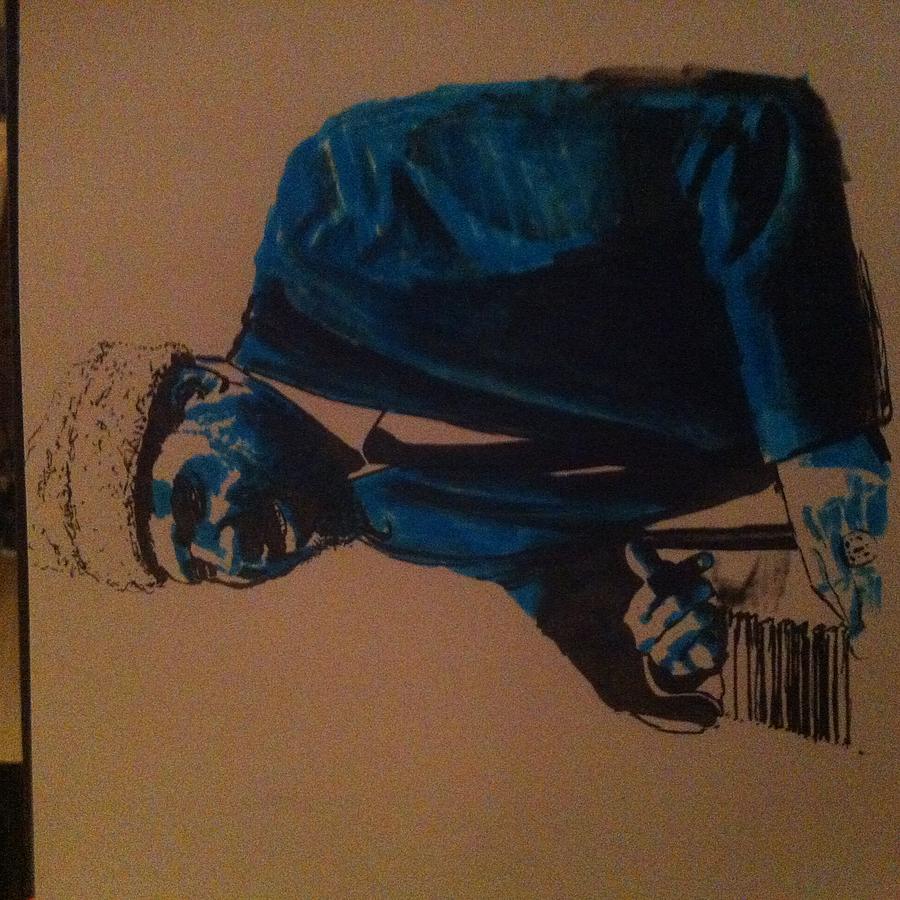 Thelonius monk Drawing by Cormac Kenny