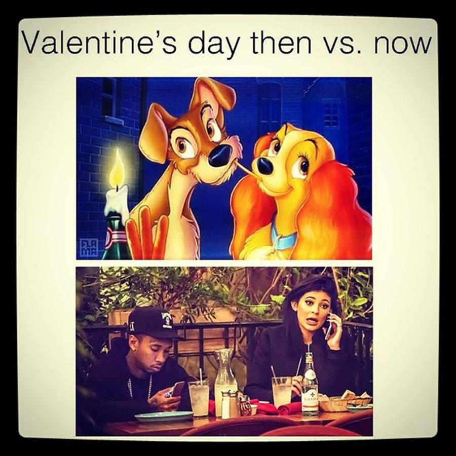 Then Photograph - #then Vs #now #valentidesday by Oscar Lopez