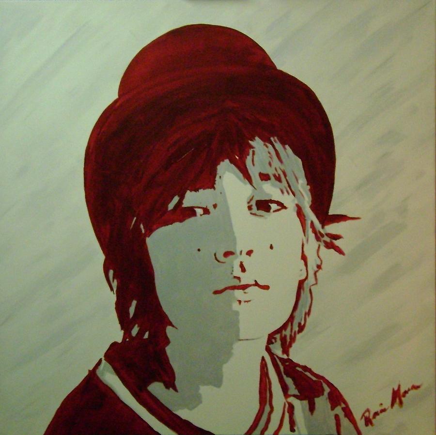 Theo by Rain Man Painting by Stephane Trahan