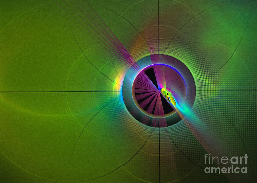 Theory of Green - Abstract art by Sipo Liimatainen Theory of Green - Abstract art by Sipo Liimatainen