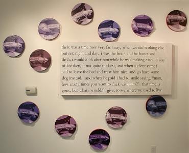 Installation Painting - There Was A Time Now Very Far Away by Edward Lightner Installation Painting - There Was A Time Now Very Far Away by Edward Lightner