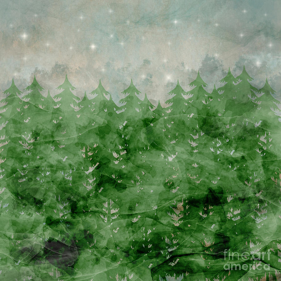 Nature Painting - Theres A Place Stars Go To  by Bri Buckley
