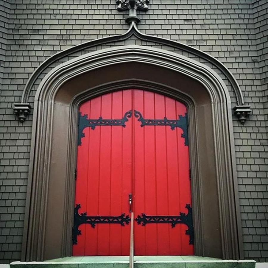 Architecture Photograph - Theres Something About Red Doors That by Sparkuhl Tv