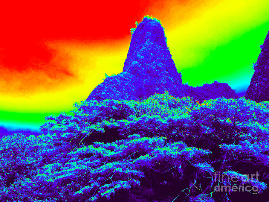 Nature Photograph - Thermal Face of Hawaii by Chad Kroll