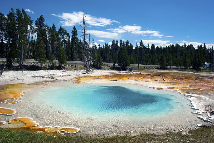 Thermal Pool Photograph by W Scott Morrison - Fine Art America