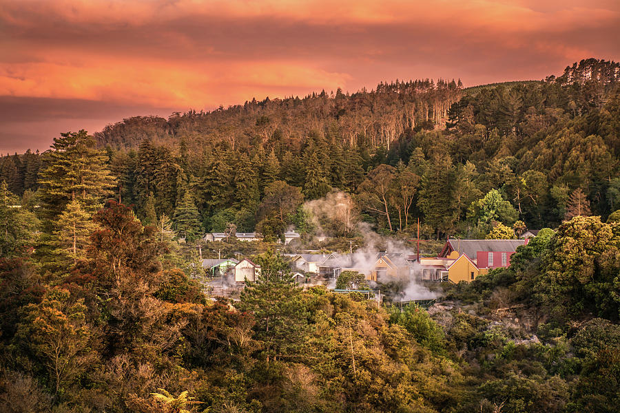 Thermal Village Rotorua Photograph