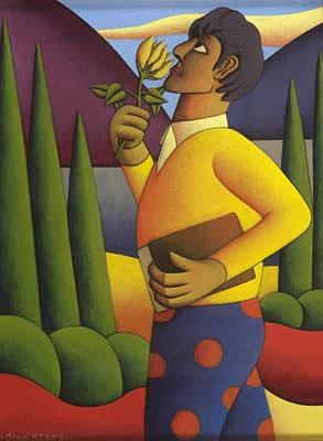 Thesbian Painting by Alan Kenny