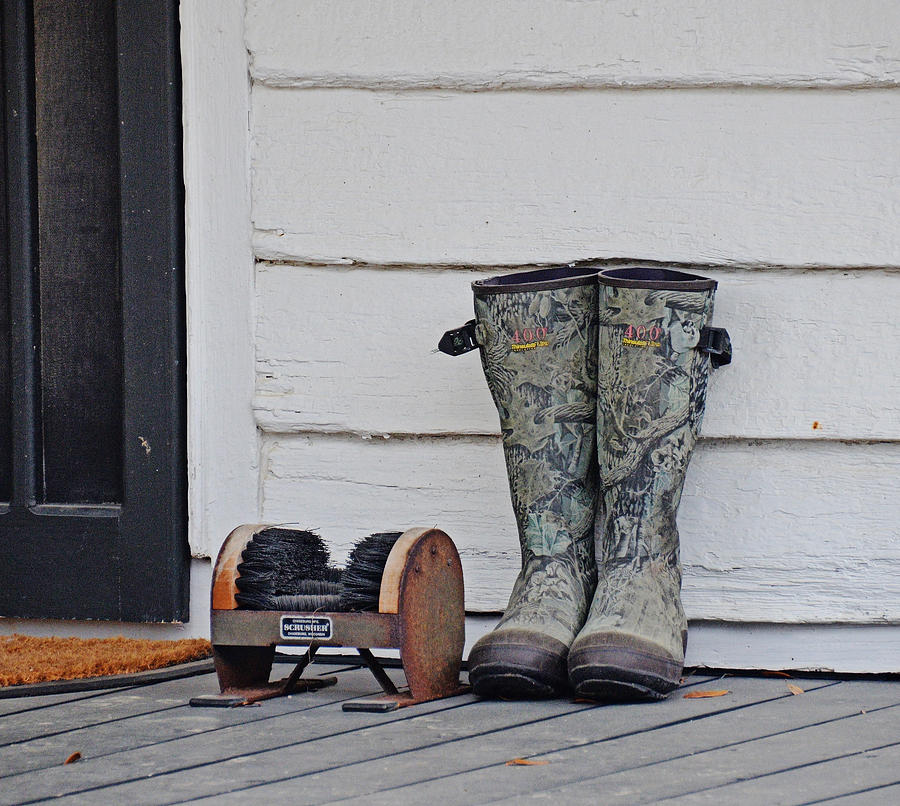 These Boots Photograph by Linda Brown