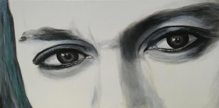 These Eyes 2 Painting by Mr Dill