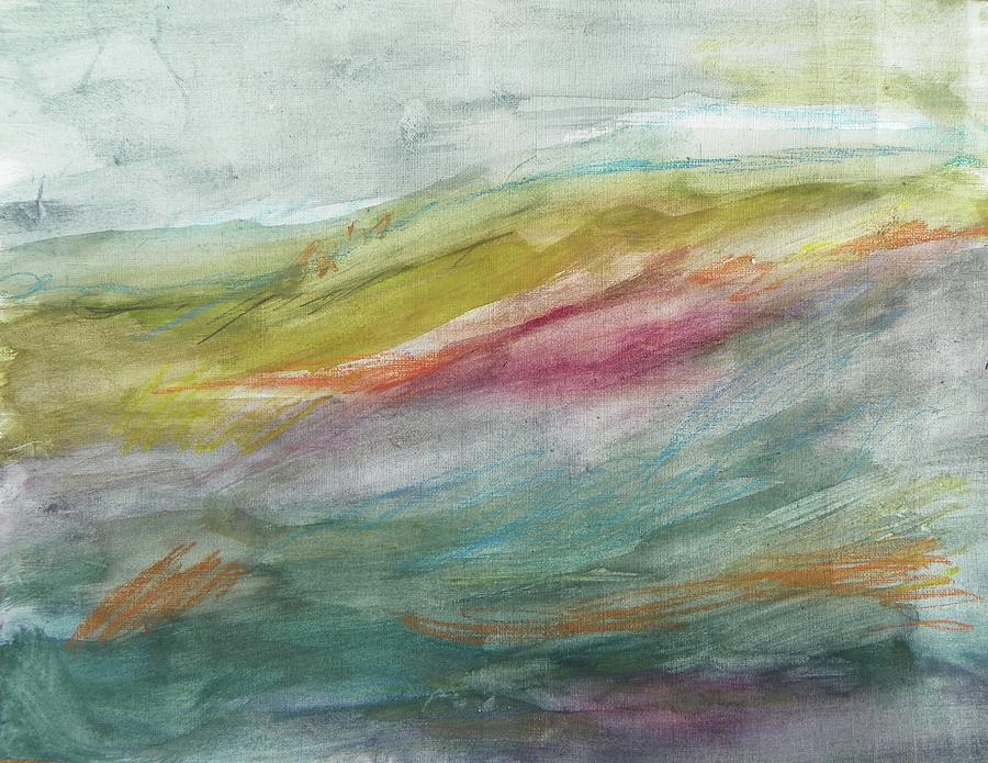 These Lonely Hills Painting by Judith Redman