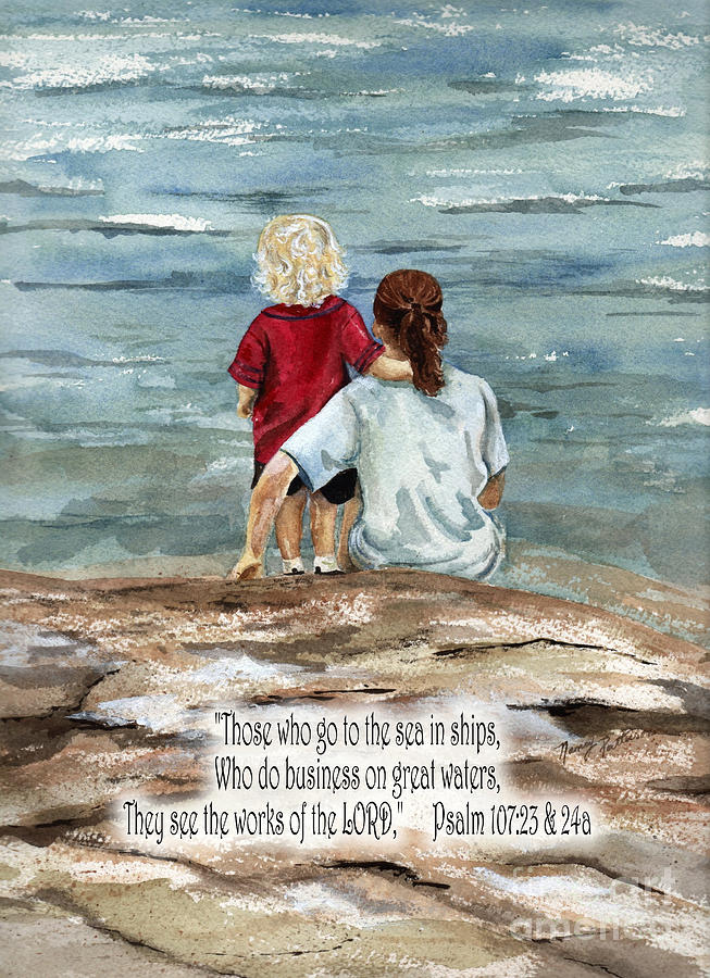 They See the Works of the LORD  Painting by Nancy Patterson