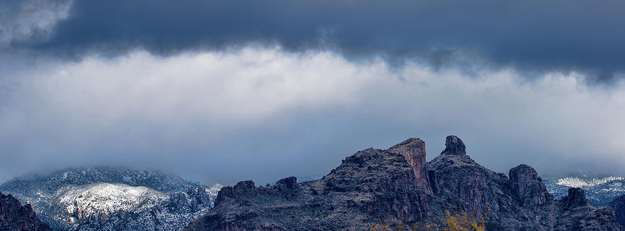 Thimble peak snow Photograph by Dan McManus