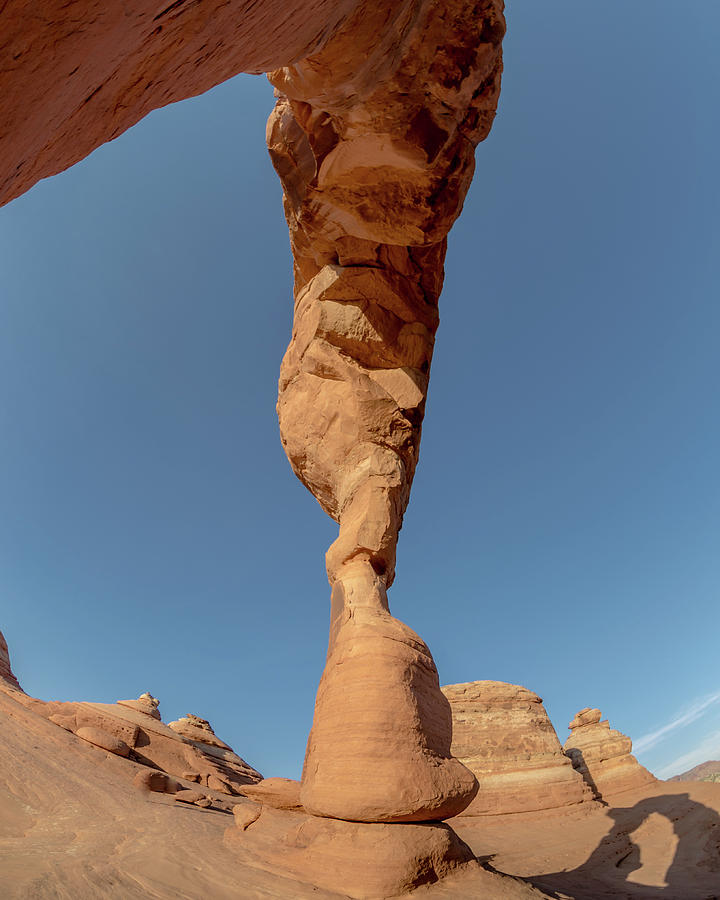 Thin Leg of Delicate Arch Photograph by Kelly VanDellen