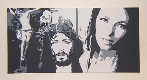 Jesus Painting - Things to Come by Michael James Toomy Jesus Painting - Things to Come by Michael James Toomy