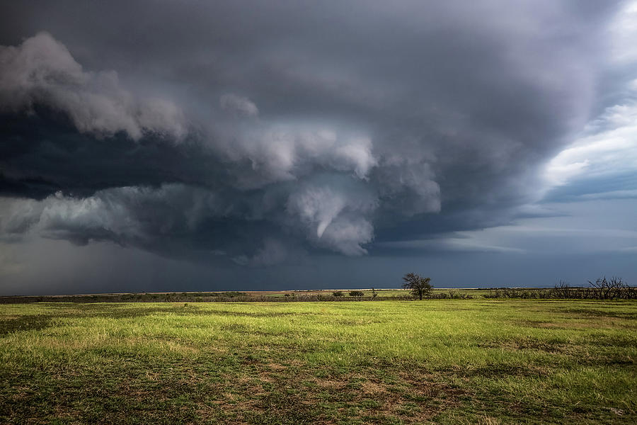 Think About It - Storm Twists Into Funnel in Southern Oklahoma ...