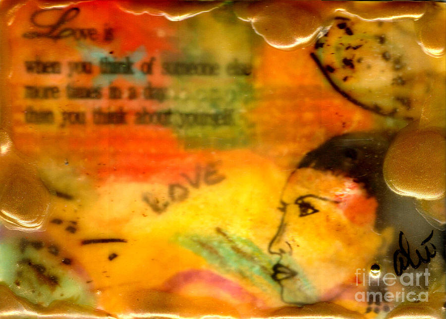 Think of Others Mixed Media by Angela L Walker