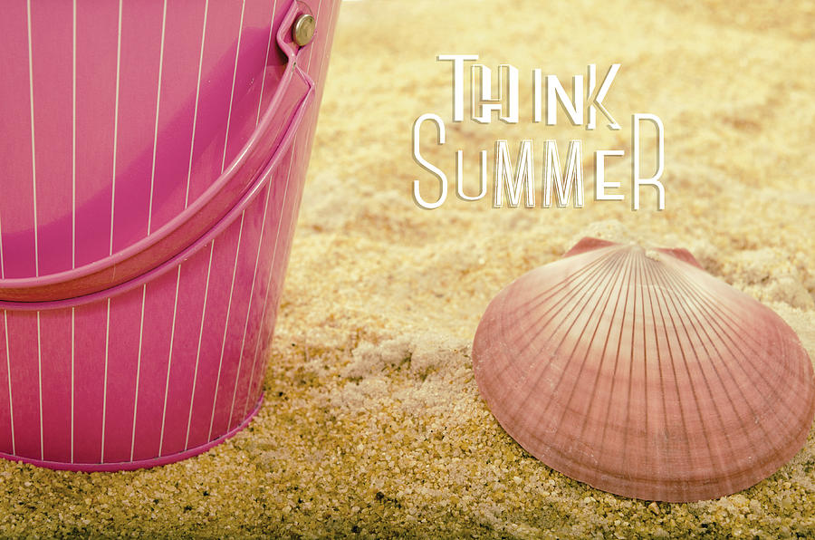 Think Summer Pink Photograph by Marianne Campolongo