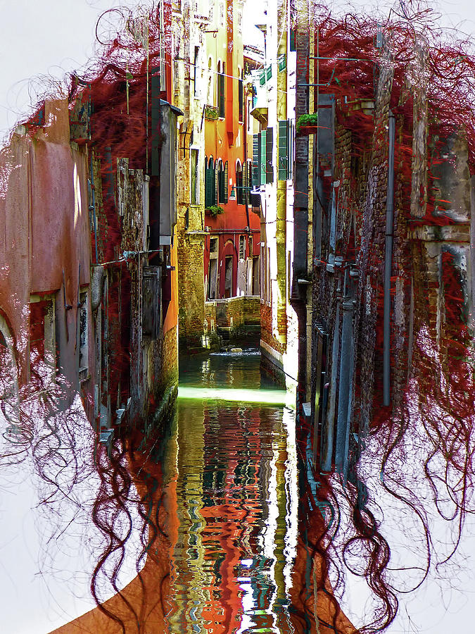 Thinking of Venice Photograph by Gabi Hampe