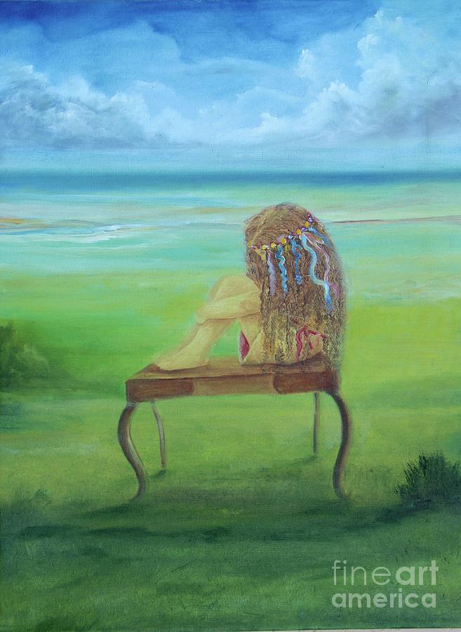 Thinking of You Painting by Alicia Maury