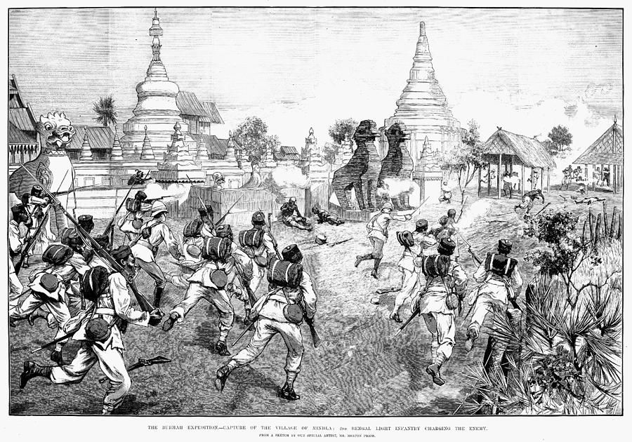 Third Burmese War, 1885 Photograph by Granger