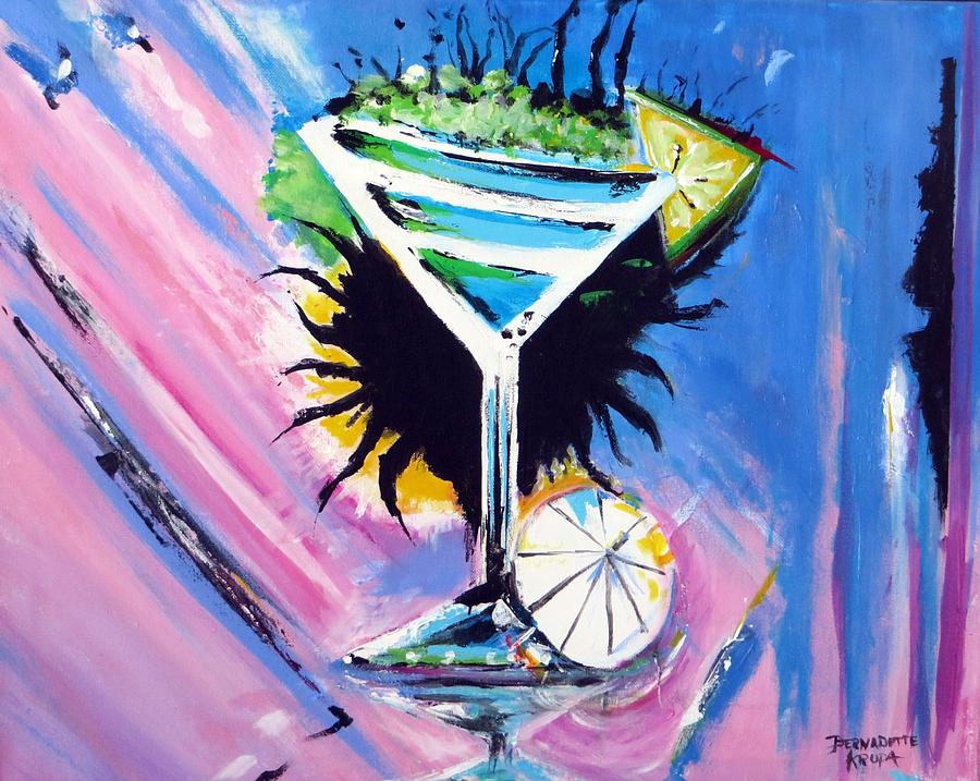 Third Margarita Painting by Bernadette Krupa