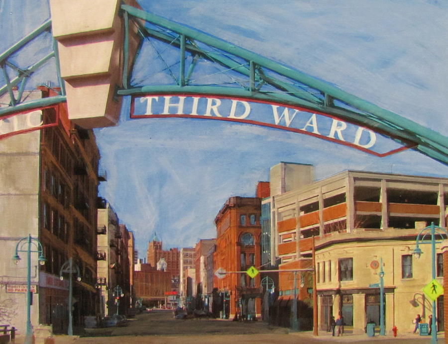 Third Ward Entry Mixed Media by Anita Burgermeister