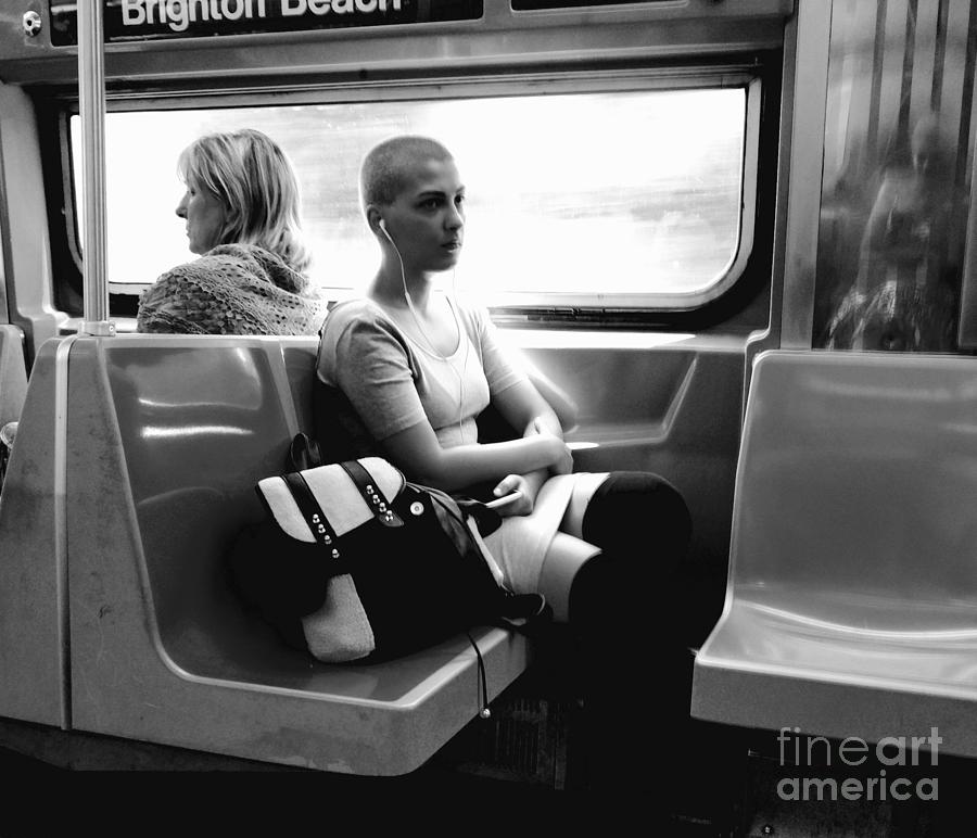 Transportation Photograph - Third Woman  by Mioara Andritoiu