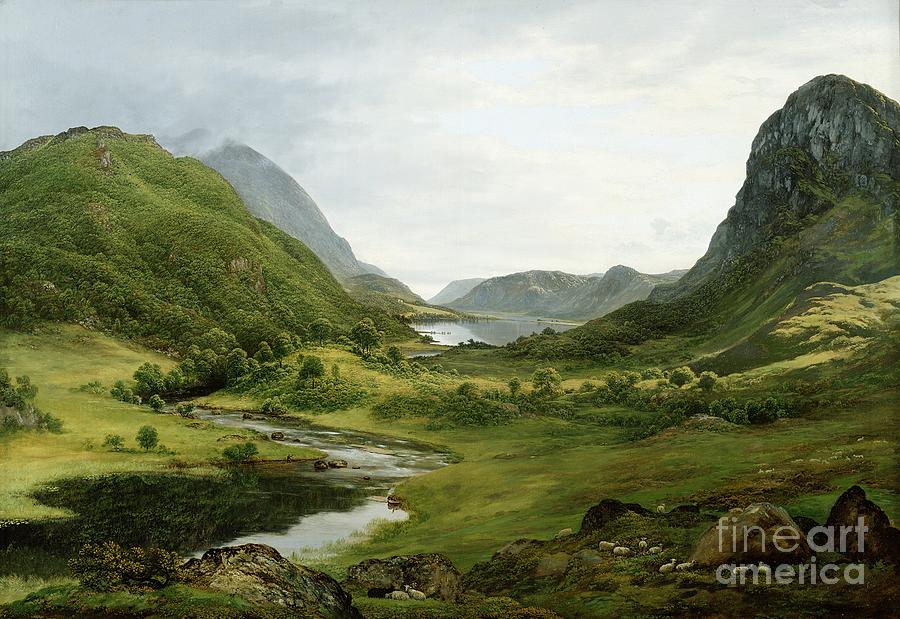 Thirlmere Painting by John Glover