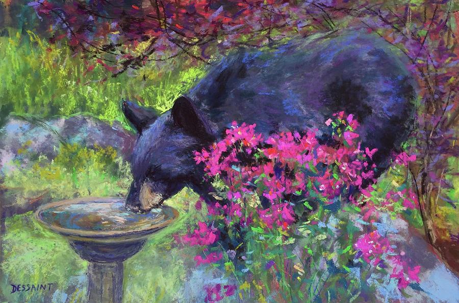 Flower Painting - Thirst by Linda Dessaint