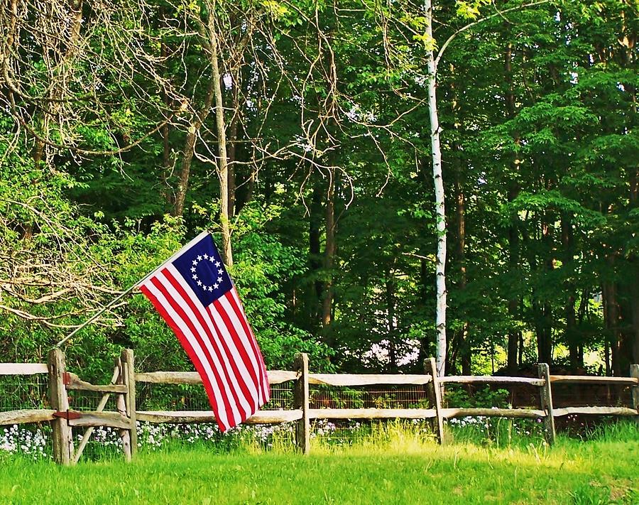 Thirteen Stars and Stripes Photograph by Marjorie Stevenson - Fine Art ...