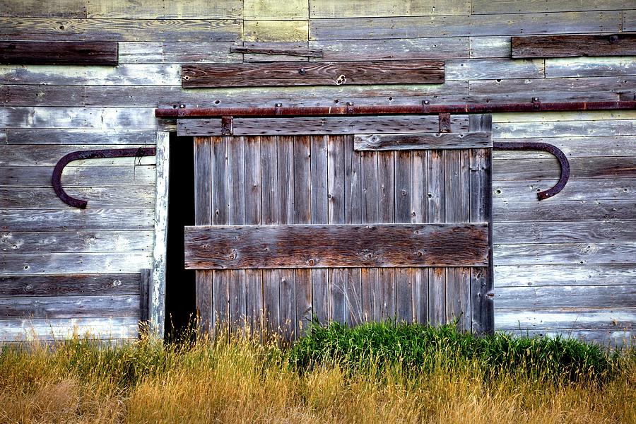 This Barn Door Dont Open No More Photograph by Harriet Feagin