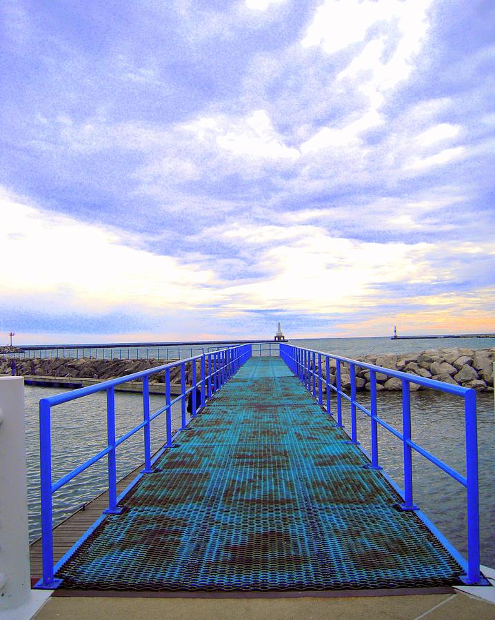 This Blue Bridge  Photograph by Don Struke