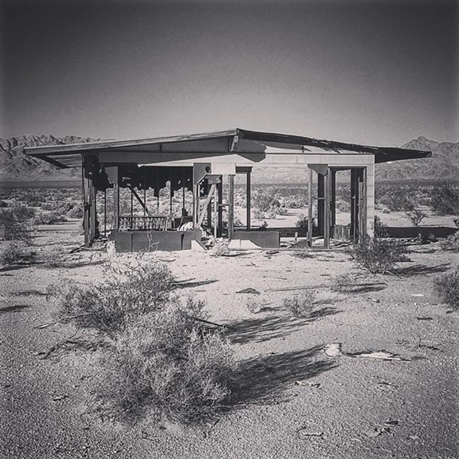 Desert Photograph - This #homestead Is About To Fall Over by Alex Snay