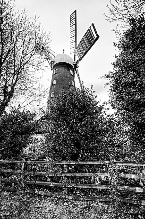 Landscape Photograph - This is Lincolnshire - Alford Windmill by Paul W Sharpe Aka Wizard of Wonders