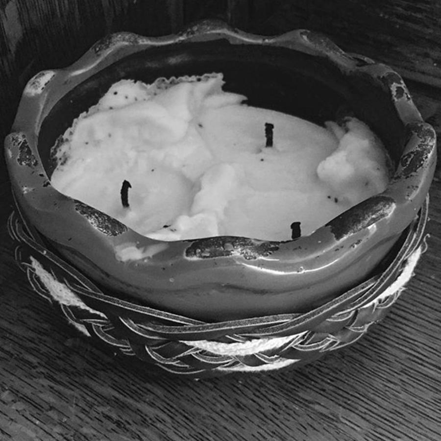 Black And White Photograph - My Delicious Candle  by Gabrielle Coleman