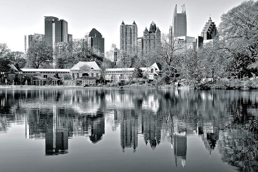 This is THE Atlanta Grayscale You Want Photograph by Frozen in Time Fine Art Photography