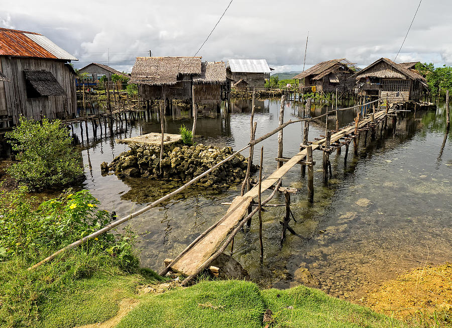 This is the Philippines No.10 - Pilar Fishing Village Photograph by Paul W Sharpe Aka Wizard of Wonders