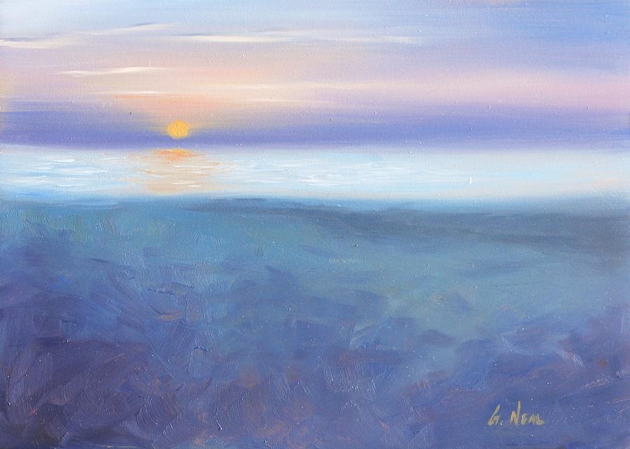 Sunset Painting - This Never Gets Old by Greg Neal
