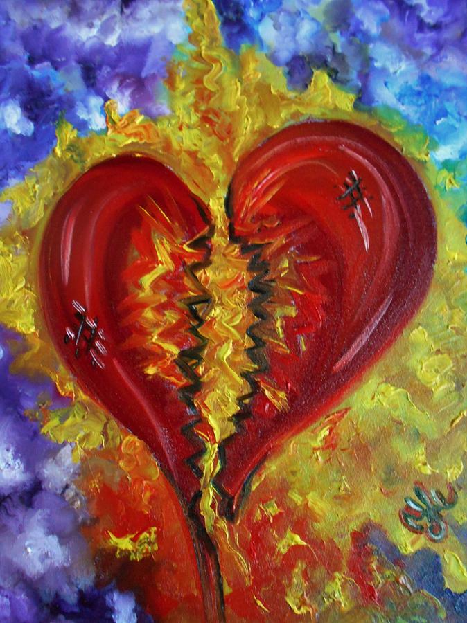 This Old Heart of Mine Painting by Yesi Casanova