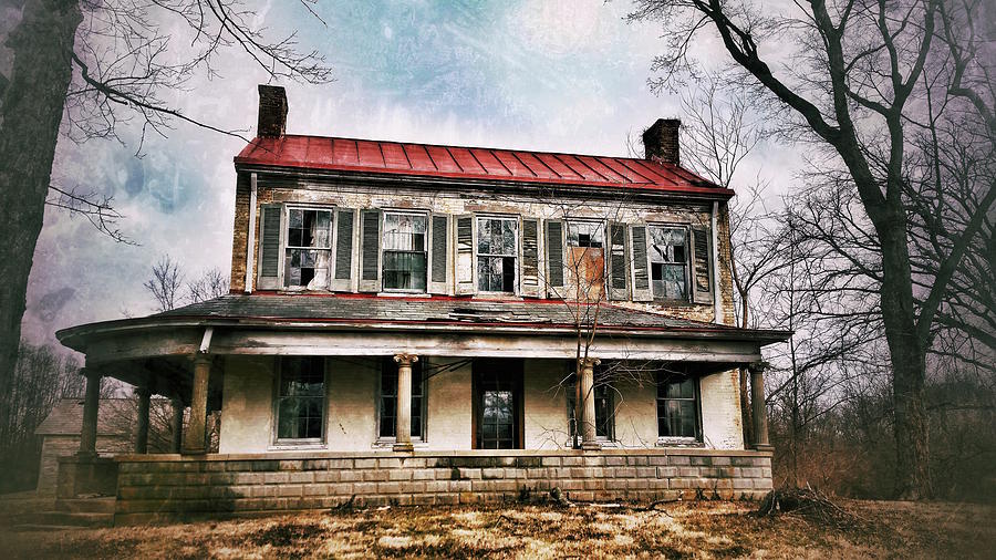 This Old House Photograph by Al Harden