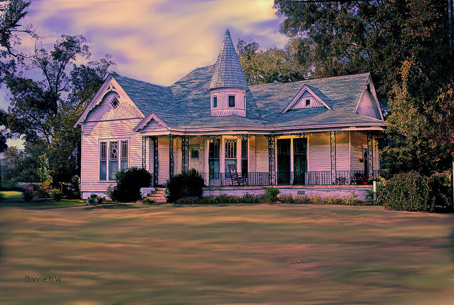 This Old House Digital Art by Bonnie Willis