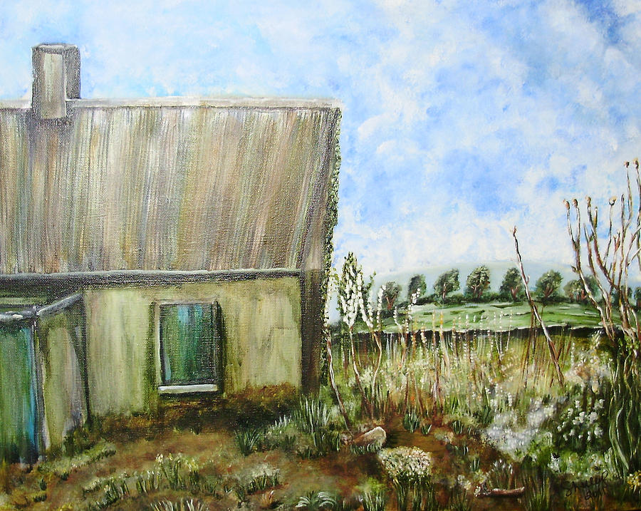 This Old House Painting by Shelley Bain