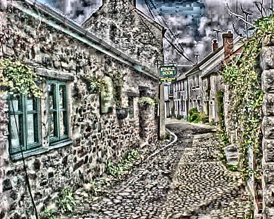 Effects Photograph - This Old Street H by Jacquie King