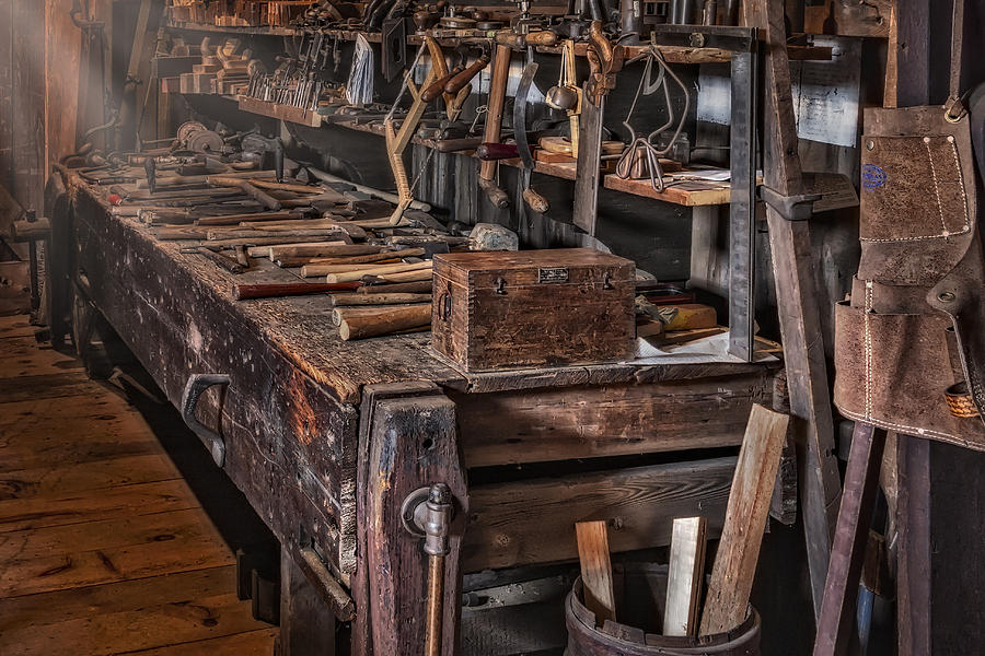 Tool Photograph - This Old Workshop by Susan Candelario